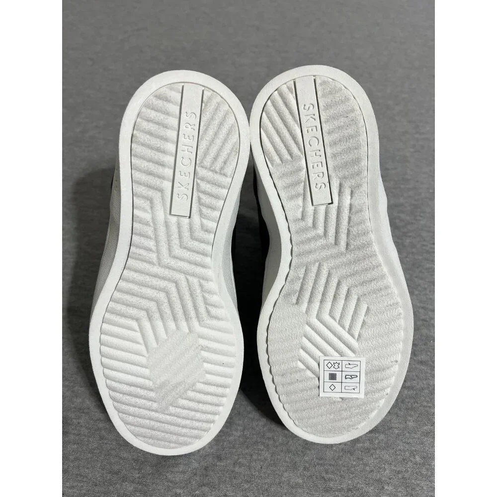 Skechers Street Shoes Girls Size 1.5 Hidden Wedge Metallic Hearts High‎ Top